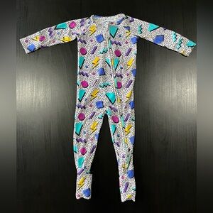 Bums & Roses Fresh Prints 12-18m zippy